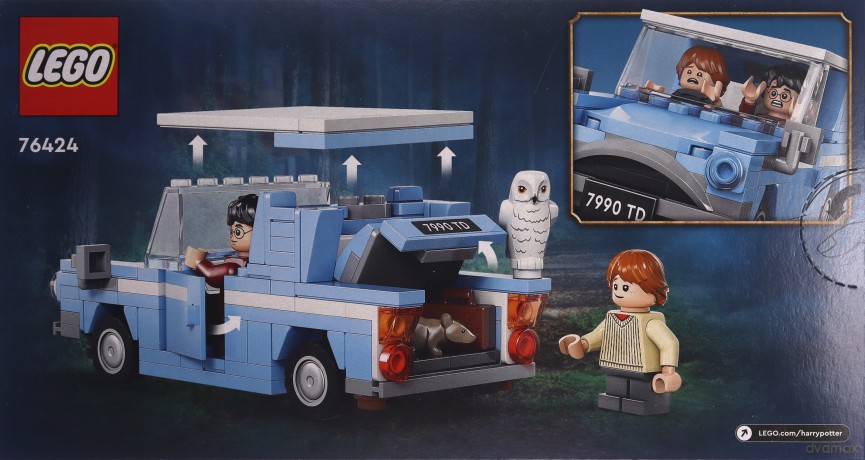 LEGO Harry Potter Latający Ford Anglia (76424) [KLOCKI]