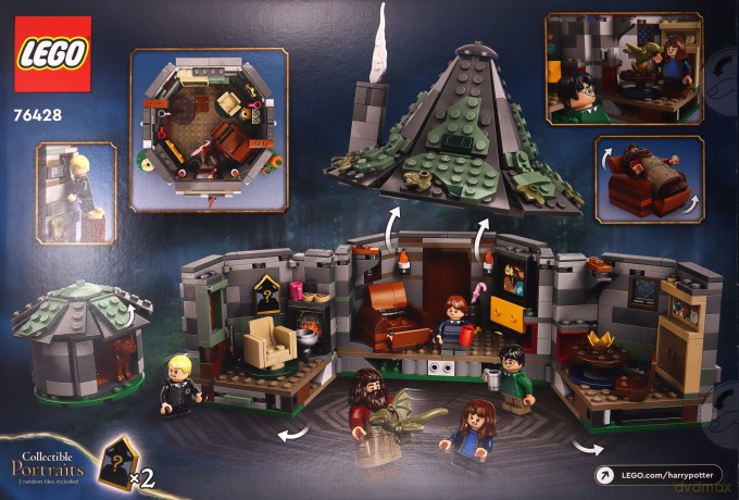 LEGO Harry Potter Chatka Hagrida: niespodziewana wizyta (76428) [KLOCKI]