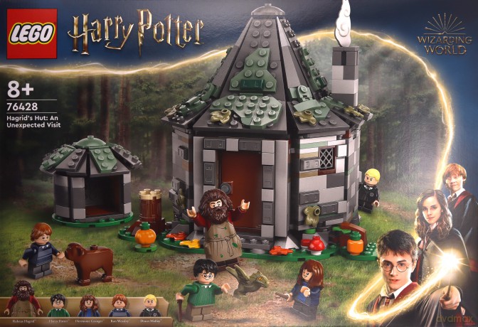 LEGO Harry Potter Chatka Hagrida: niespodziewana wizyta (76428) [KLOCKI]