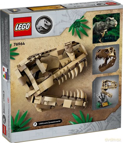 LEGO Jurassic World Szkielety dinozaurów ? czaszka tyranozaura (76964) [KLOCKI]