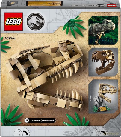 LEGO Jurassic World Szkielety dinozaurów ? czaszka tyranozaura (76964) [KLOCKI]