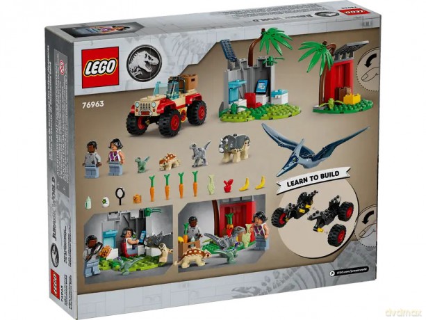 LEGO Jurassic World Centrum ratowania małych dinozaurów (76963) [KLOCKI]