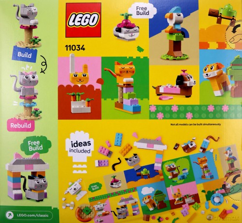 LEGO Classic Kreatywne zwierzątka (11034) [KLOCKI]