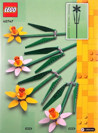 LEGO Icons Żonkile (40747) [KLOCKI]
