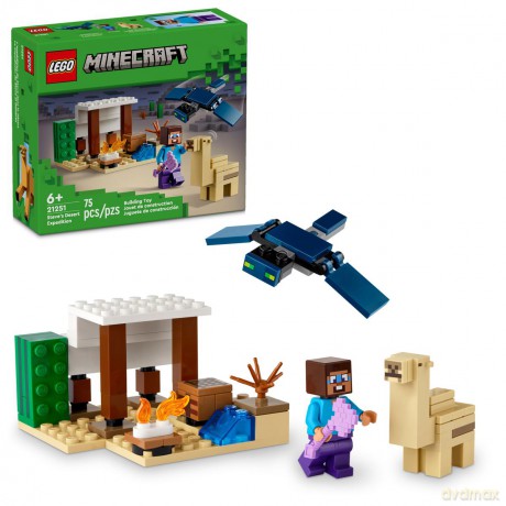 LEGO Minecraft Pustynna wyprawa Steve'a (21251) [KLOCKI]