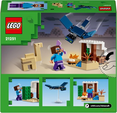 LEGO Minecraft Pustynna wyprawa Steve'a (21251) [KLOCKI]