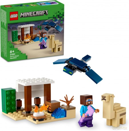 LEGO Minecraft Pustynna wyprawa Steve'a (21251) [KLOCKI]