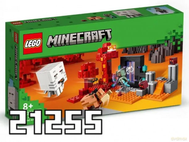 LEGO Minecraft Ekspedycja do portalu w Netherze (21255) [KLOCKI]