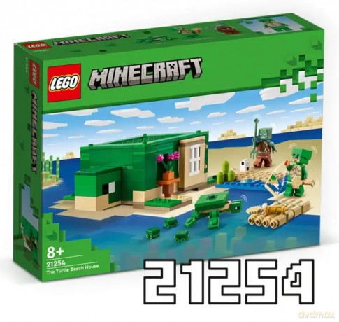 LEGO Minecraft Dom dla pustynnych żółwi (21254) [KLOCKI]