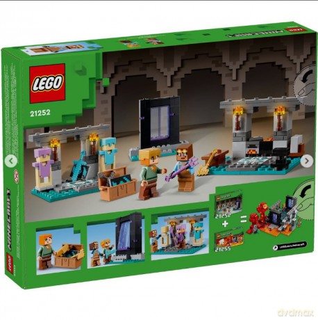 LEGO Minecraft Zbrojownia (21252) [KLOCKI]