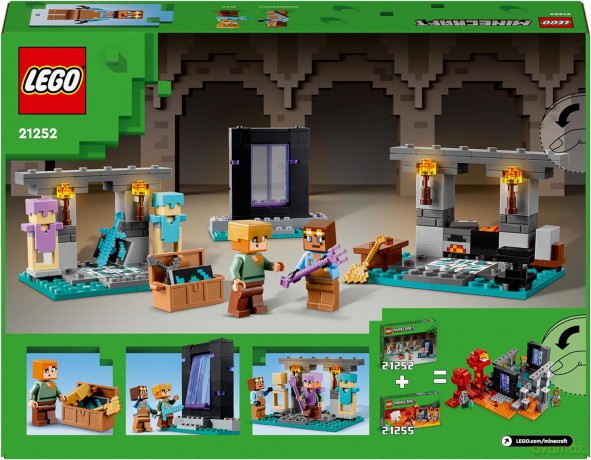 LEGO Minecraft Zbrojownia (21252) [KLOCKI]