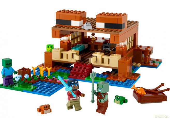 LEGO Minecraft Żabi domek (21256) [KLOCKI]