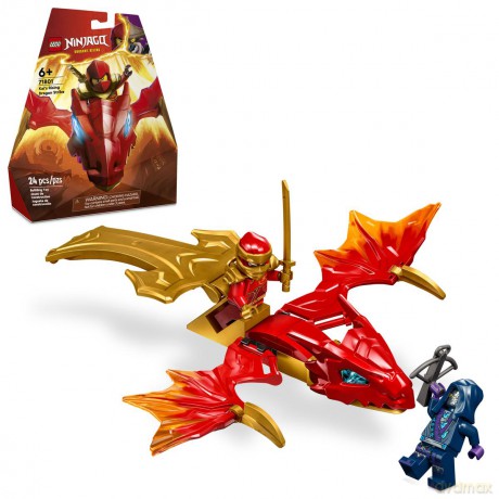LEGO Ninjago Atak powstającego smoka Kaia (71801) [KLOCKI]
