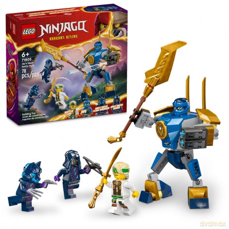 LEGO Ninjago Zestaw bitewny z mechem Jaya (71805) [KLOCKI]