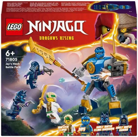 LEGO Ninjago Zestaw bitewny z mechem Jaya (71805) [KLOCKI]
