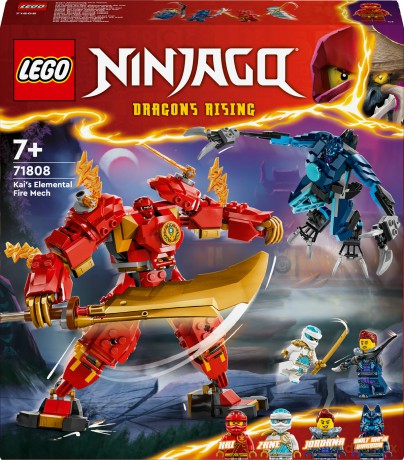LEGO Ninjago Mech żywiołu ognia Kaia (71808) [KLOCKI]