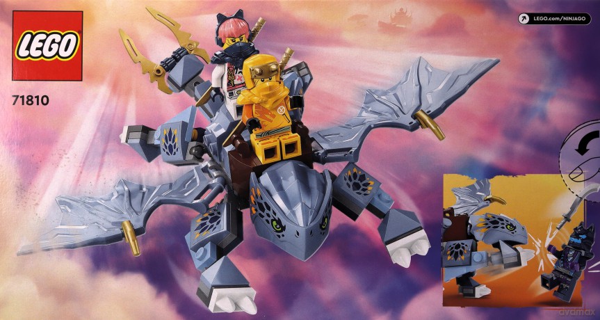 LEGO Ninjago Ryiu mały smok (71810) [KLOCKI]