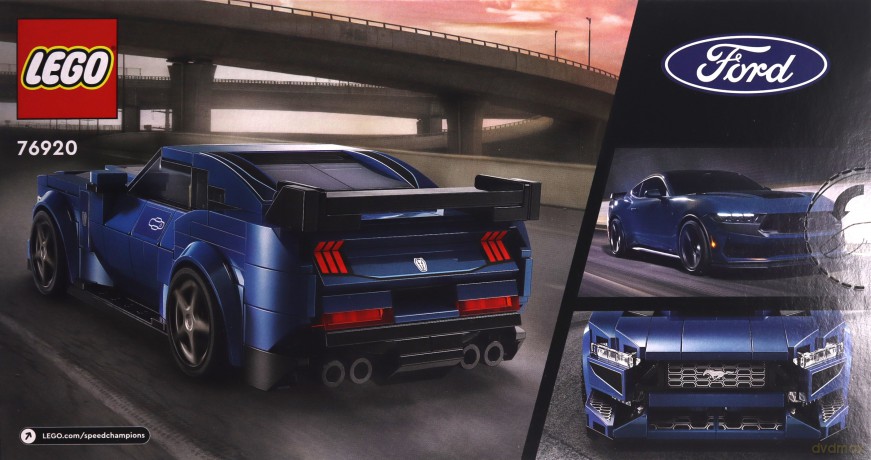 LEGO Speed Champions Ford Mustang Dark Horse (76920) [KLOCKI]