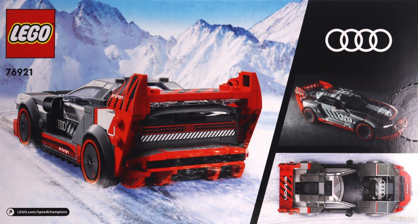 LEGO Speed Champions Audi S1 E-tron Quattro (76921) [KLOCKI]