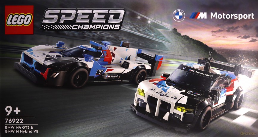 LEGO Speed Champions BMW M4 GT3 i BMW M Hybrid V8 (76922) [KLOCKI]