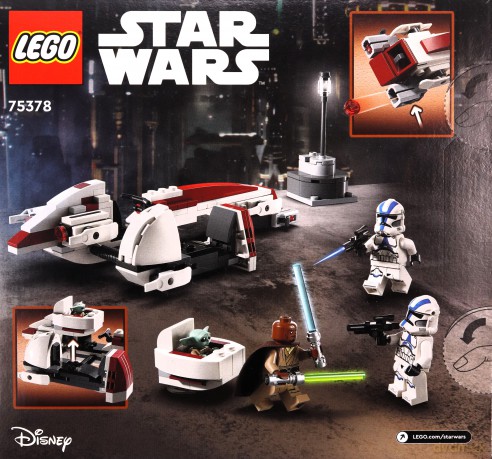 LEGO Star Wars Ucieczka Grogu (75378) [KLOCKI]