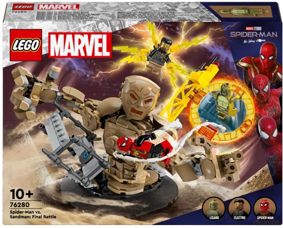 LEGO Super Heroes Spider-Man kontra Sandman (76280) [KLOCKI]