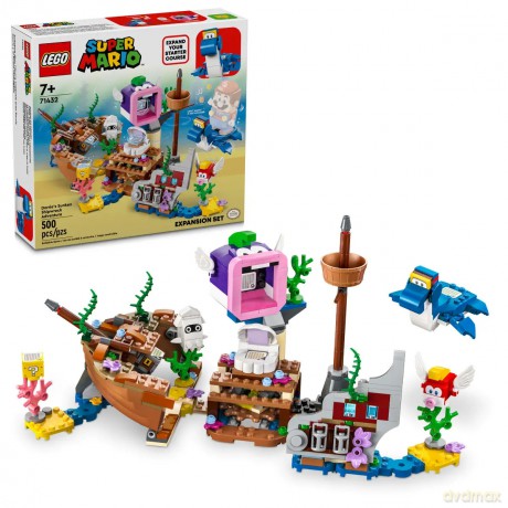 LEGO Super Mario Przygoda Dorriego we wraku  (71432) [KLOCKI]