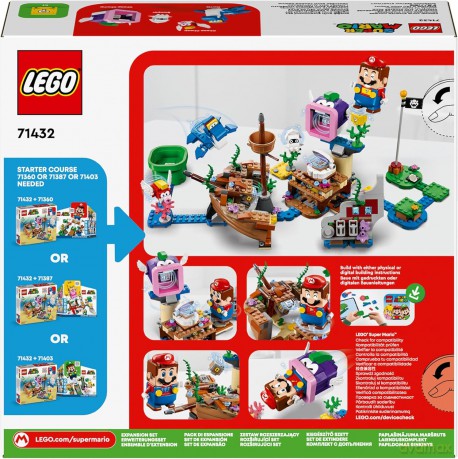LEGO Super Mario Przygoda Dorriego we wraku  (71432) [KLOCKI]