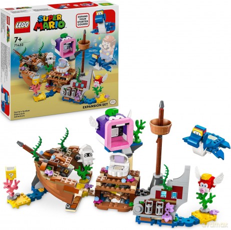 LEGO Super Mario Przygoda Dorriego we wraku  (71432) [KLOCKI]
