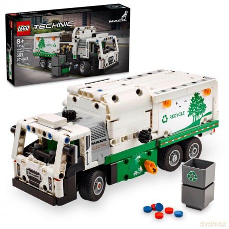 LEGO Technic Śmieciarka Mack LR Electric (42167) [KLOCKI]