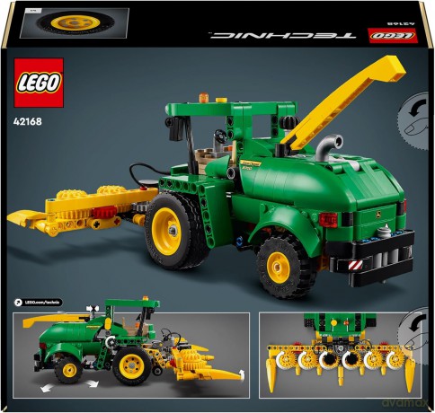 LEGO Technic Kombajn paszowy John Deere 9700 (42168) [KLOCKI]