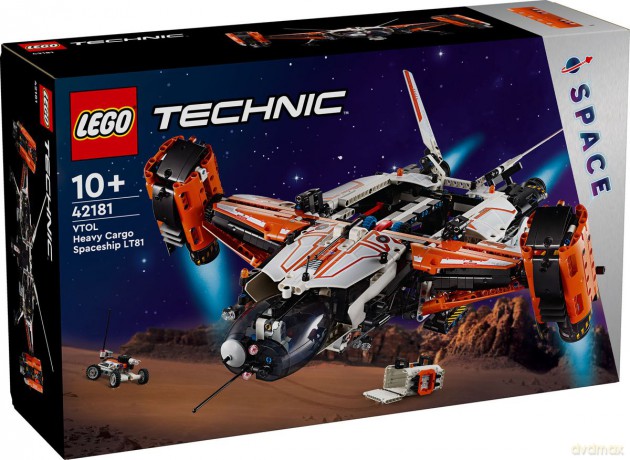 LEGO Technic Ciężki transportowiec orbitalny LT81 (42181) [KLOCKI]