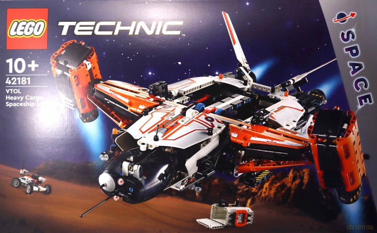 LEGO Technic Ciężki transportowiec orbitalny LT81 (42181) [KLOCKI]