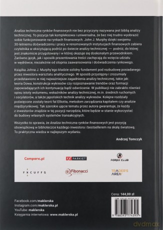 Analiza techniczna rynków finansowych [KSIĄZKA]