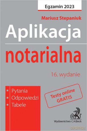 Aplikacja notarialna 2023 [KSIĄZKA]