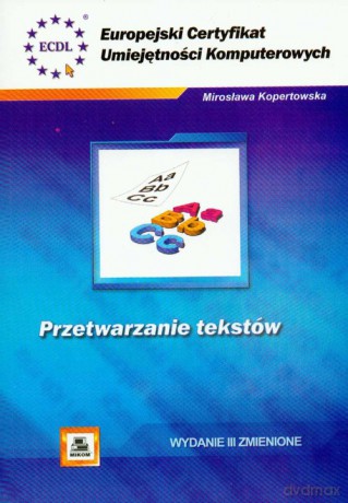 ECUK Przetwarzanie tekstów [KSIĄZKA]