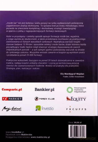 Inside bar. Jak zostać mistrzem jednej techniki [KSIĄZKA]