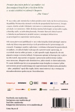 Kiedy pieniądz umiera. Prawdziwy koszmar hiperinflacji [KSIĄZKA]