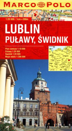 Lublin. Puławy. Świdnik. Mapa Marco Polo w skali 1:20 000 [KSIĄŻKA]