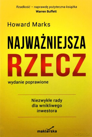 Najważniejsza rzecz [KSIĄZKA]