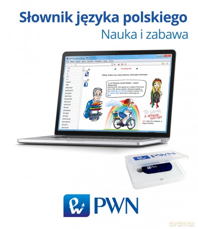 Pendrive - Słownik języka polskiego PWN. Nauka i zabawa. [KSIĄZKA]
