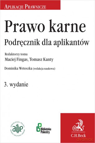 Prawo karne. Podręcznik dla aplikantów [KSIĄZKA]