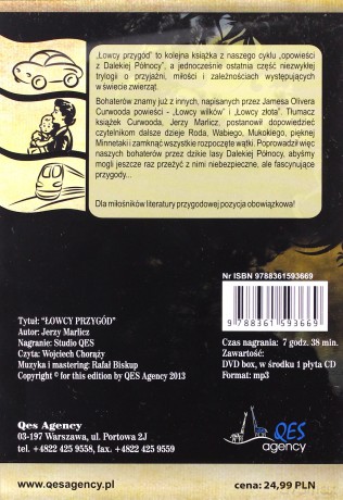 Łowcy przygód. Książka audio CD MP3 - Jerzy Marlicz [KSIĄŻKA]