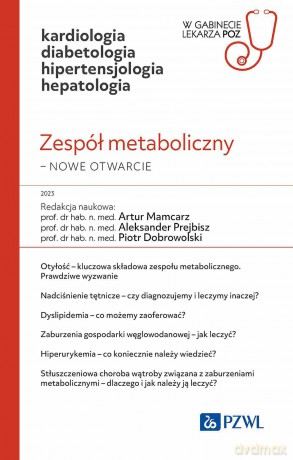 Zespół metaboliczny - nowe otwarcie [KSIĄZKA]