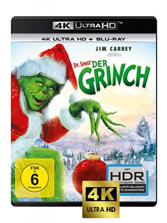 How the Grinch Stole Christmas (Grinch: Świąt nie będzie) [Blu-Ray 4K]+[Blu-Ray]