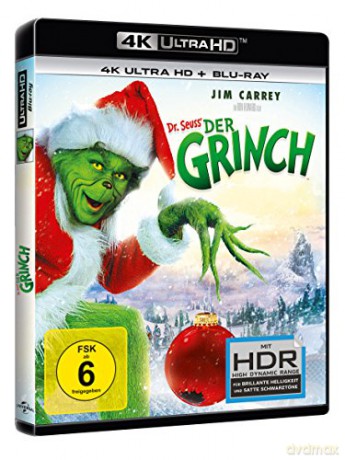 How the Grinch Stole Christmas (Grinch: Świąt nie będzie) [Blu-Ray 4K]+[Blu-Ray]