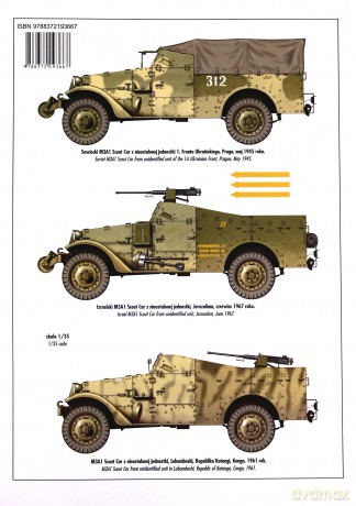 M3A1 Scout Car. Nr 366 - Janusz Ledwoch [KSIĄŻKA]