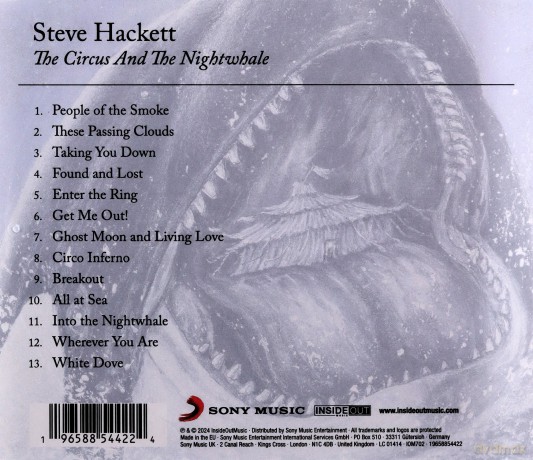 Steve Hackett: The Circus and the Nightwhale [CD]