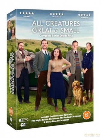 All Creatures Great & Small: Series 1-4 (Wszystkie stworzenia duże i małe) [8DVD]