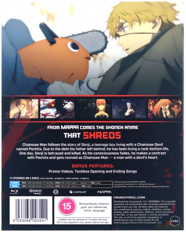 Chainsaw Man Season 1 [2xBlu-Ray]